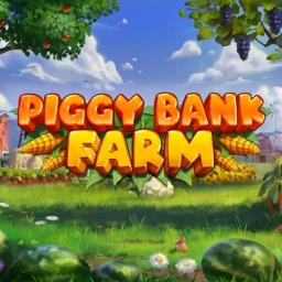 piggy bank farm slot logo