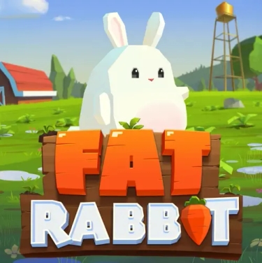 fat rabbit slot logo