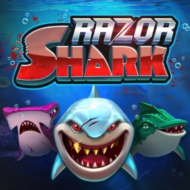 razor shark slot logo