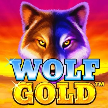 wolf gold slot logo