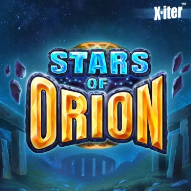 stars of orion written in blue and gold