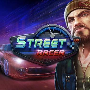 man with a beard in front of a red car