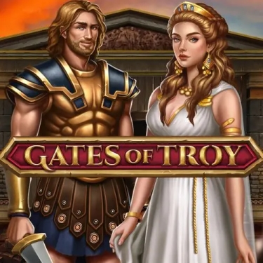 woman and man of ancient troy