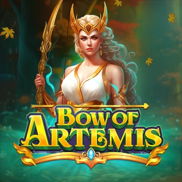 Goddess Artemis holding a bow