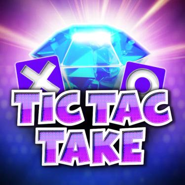 tic tac take written in purple letters