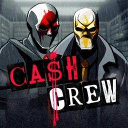 2 people in masks with cash crew title