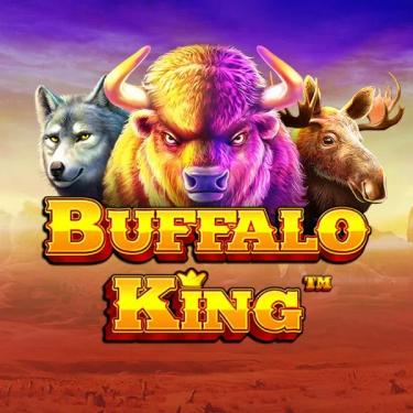 buffalo king slot logo