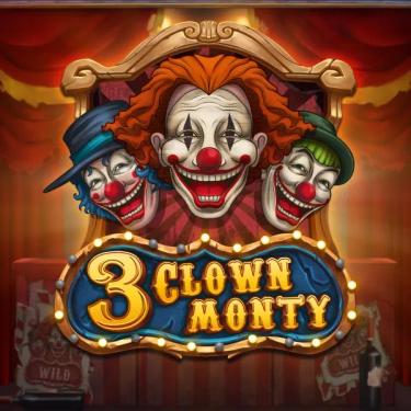 3 clown monty logo photo
