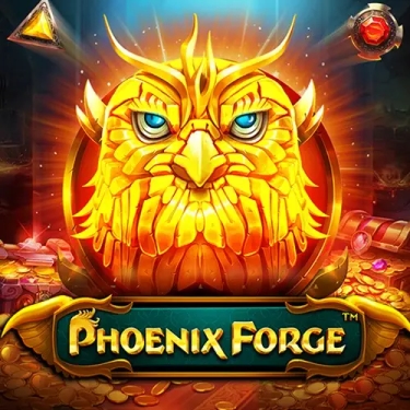 phoenix forge slot logo flaming phoenix