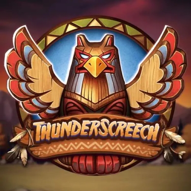 totem with thunder screech logo totem with thunder screech logo
