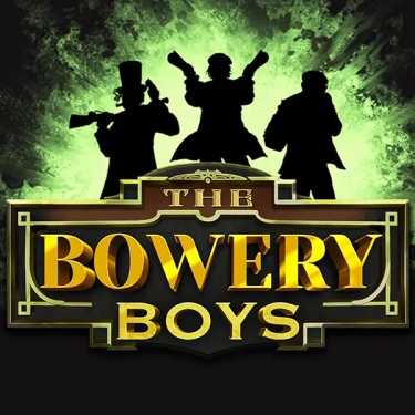 the bowery boys slot logo the bowery boys slot logo