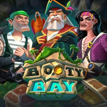 pirates and the booty bay slot logo