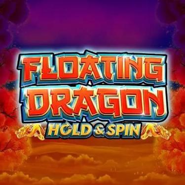 floating dragon slot logo