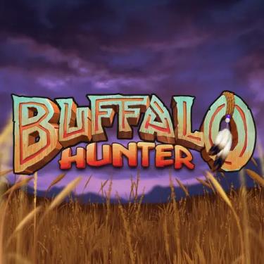 buffalo hunter written in orange and grey