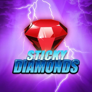sticky diamonds slot red diamonds with a lightning