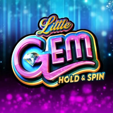 little gem slot little gem written with golden and purple letters