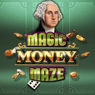 magic money maze the image of George Washington on a green background