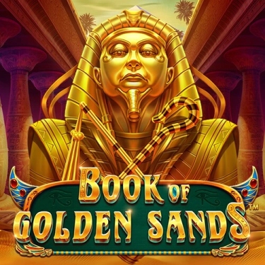 book of golden sands slot golden pharaoh sarcophagus in a temple