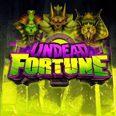 undead fortune slot green monsters with glowing eyes