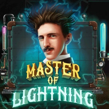 master of lightning slot nikola tesla encircled by electricity