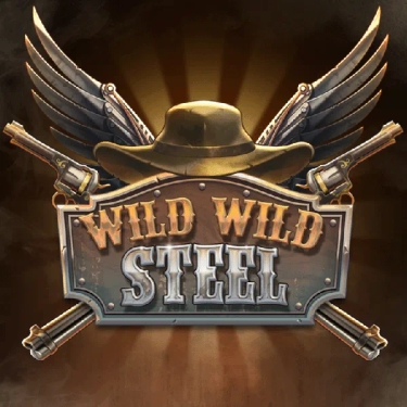 wild wild steel slot cowboy hat and revolvers