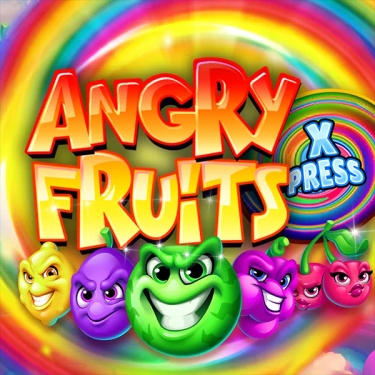 angry fruits slot different fruits with angry faces on