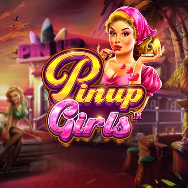 pinup girls slot by pragmatic play blond girl applying a lipstick
