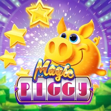 magic piggy slot golden piggy with the stars