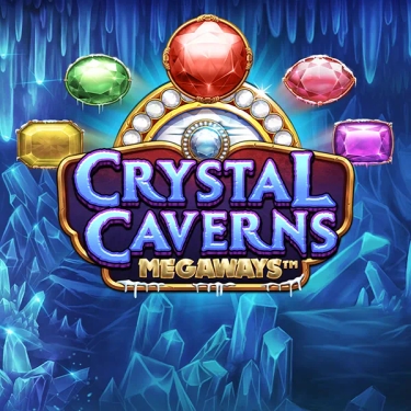 crystal caverns megaways crystals of different shapes, sizes, and colors