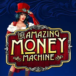 amazing money machine woman in red costume