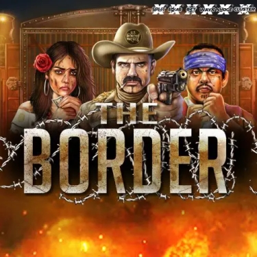 the border cop, gangster, and a woman with flower in her hair