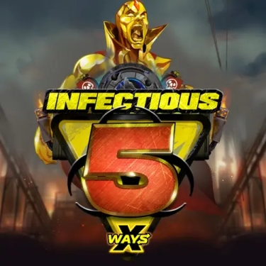 infectious 5 radioactive superhero with gold skin