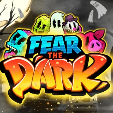 fear the dark fear of dark with ghosts in the background