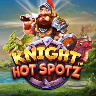 knight hot spotz knight with red and green dragon