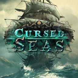 cursed seas pirate ship at sea