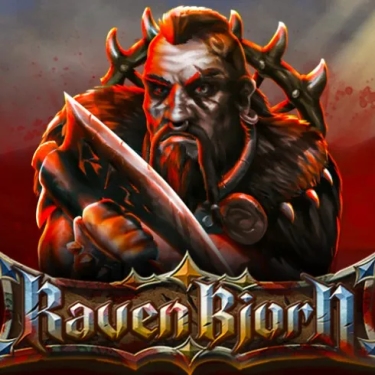 raven bjorn viking with an axe