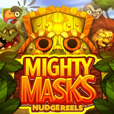 mighty masks tribal mask with wild animals