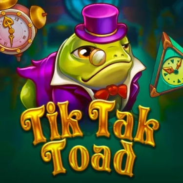 tik tak toad frog in a purple suit