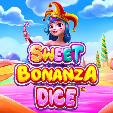 sweet bonanza dice in colorful text