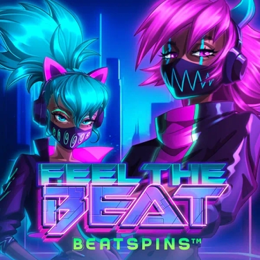 feel the beat hacksaw gaming 2 girls in neon hair
