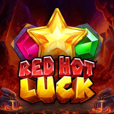 red hot luck in text