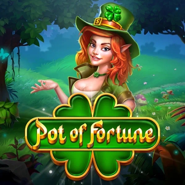 pot of fortune female in green suit