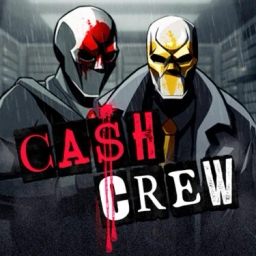 cash crew slot 2 people in masks with cash crew title