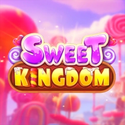 sweet kingdom pragmatic sweet kingdom in text with candyland background