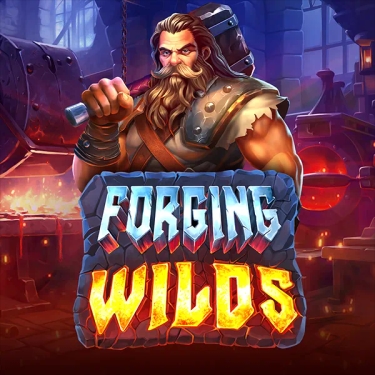 Forging Wilds Pragmatic Play Dwarf in a forge
