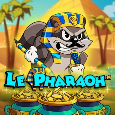 Le Pharaoh Slot Review Header Le Pharaoh game logo