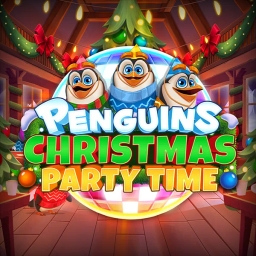 Peungins Christmas Party Time Slot Pragmatic Play Penguins ready to celebrate Christmas with a tree