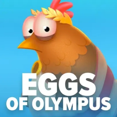 eggs of olympus slot chicken with a confused look